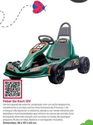 Oferta de Feber - Carro Go Kart 12vem Toys R Us