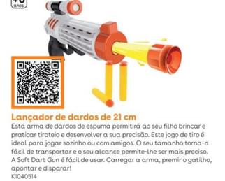 Oferta de Sun & Sport - Lancador De Dardos De 21 Cmem Toys R Us