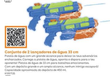 Oferta de Sun & Sport - Conjunto De 2 Lancadores De Agua 33 Cmem Toys R Us