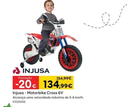 Oferta de Injusa - Motorbike Cross 6V por 134,99€ em Toys R Us