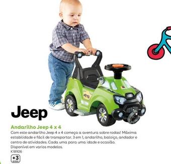 Oferta de Jeep - Andarilho Jeep 4 X 4em Toys R Us