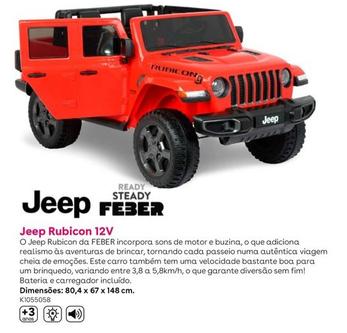 Oferta de Feber - Jeep Rubicon 12Vem Toys R Us