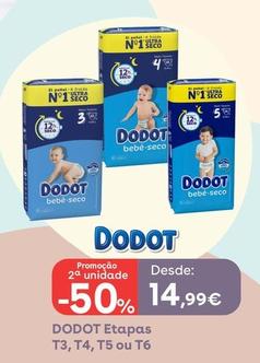 Oferta de Dodot - Etapas T3, T4, T5 Ou T6 por 14,99€ em Toys R Us