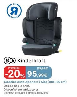 Oferta de Kinderkraft - Cadeira Auto Xpand 2 I-size (100-150 Cm) por 95,99€ em Toys R Us