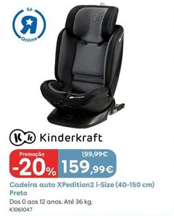 Oferta de Kinderkraft - Cadeira Auto Xpedition2 I-size (40-150 Cm) Preto por 159,99€ em Toys R Us