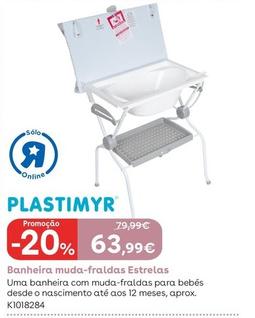 Oferta de Plastimyr - Banheira Muda-fraldas Estrelas por 63,99€ em Toys R Us