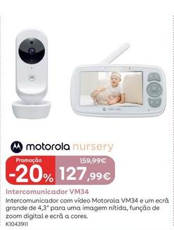 Oferta de Motorola - Intercomunicador Vm34 por 127,99€ em Toys R Us