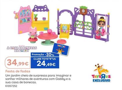 Oferta de A Casa De Bonecas Da Gabby - Festa De Fadas por 34,99€ em Toys R Us