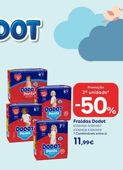 Oferta de Dodot - Fraldas por 11,99€ em Toys R Us