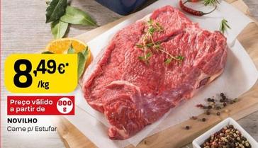 Oferta de Novilho Carne P/ Estufar por 8,49€ em Intermarché