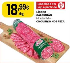 Oferta de Elpozo - Salsichao por 18,99€ em Intermarché