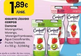Oferta de Danone - Iogurte Liquido Corpos por 1,89€ em Intermarché
