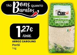 Oferta de Porsi - Arroz Carolino por 1,27€ em Intermarché