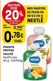 Oferta de Nestlé - Pacote Frutas por 0,78€ em Intermarché