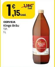 Oferta de Kings Bräu - Cerveja por 1,15€ em Intermarché