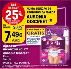 Oferta de Ausonia - Cueca De Incontinencia por 7,49€ em Intermarché
