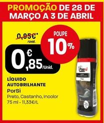 Oferta de Porsi - Líquido Autobrilhante por 0,85€ em Intermarché