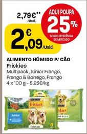 Oferta de Friskies - Alimento Humido P/ Cão por 2,09€ em Intermarché