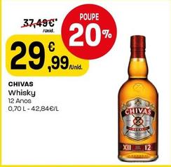 Oferta de Chivas Regal - Whisky por 29,99€ em Intermarché