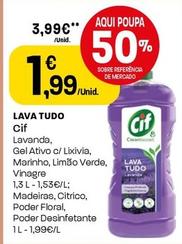 Oferta de Cif - Lava Tudo por 1,99€ em Intermarché