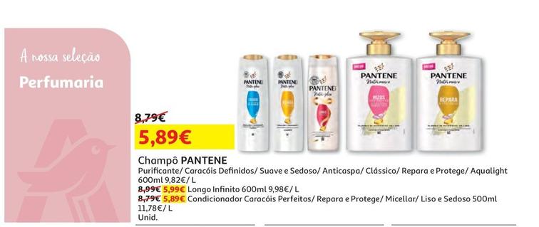 Oferta de Pantene - Champô  por 5,89€ em Auchan