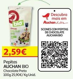 Oferta de Auchan - Pepitas Bio por 2,59€ em Auchan