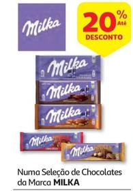 Oferta de Milka - Numa Seleção de Chocolates da Marcaem Auchan