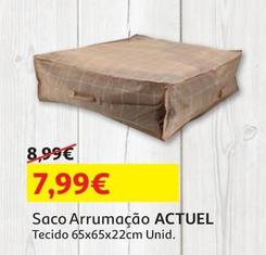 Oferta de Actuel - Saco Arrumaçao por 7,99€ em Auchan