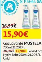 Oferta de Mustela - Gel Lavante  por 15,9€ em Auchan