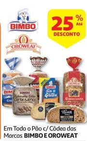 Oferta de Bimbo / Oroweat - Em Todo O Pão C/ Côdea Das Marcas em Auchan