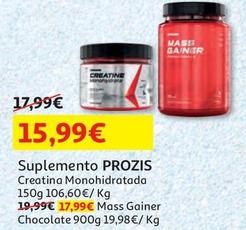 Oferta de Prozis - Suplemento  por 15,99€ em Auchan
