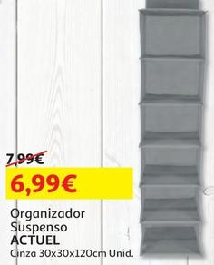 Oferta de Actuel - Organizador Suspenso  por 6,99€ em Auchan