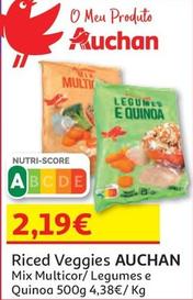 Oferta de Auchan - Riced Veggies por 2,19€ em Auchan