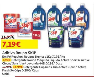 Oferta de Skip - Aditivo  Roupa por 7,19€ em Auchan