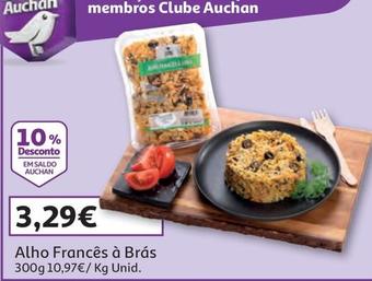 Oferta de Alho Francês À Brás por 3,29€ em Auchan