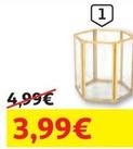 Oferta de Actuel - Castical Vidro E Metal por 3,99€ em Auchan