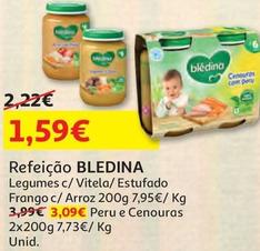 Oferta de Bledina - Refeição  por 1,59€ em Auchan