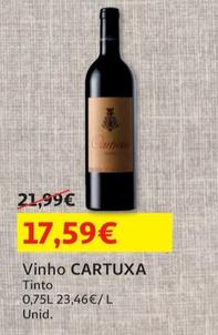 Oferta de Cartuxa - Vinho  por 17,59€ em Auchan