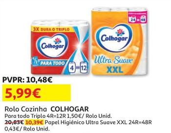 Oferta de Colhogar - Rolo Cozinha  por 5,99€ em Auchan