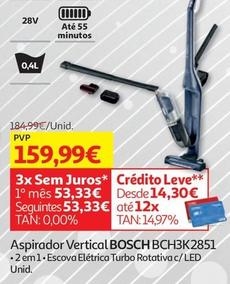 Oferta de Bosch - Aspirador Vertical BCH3K2851 por 159,99€ em Auchan