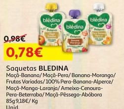 Oferta de Bledina - Saquetas  por 0,78€ em Auchan