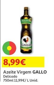 Oferta de Gallo - Azeite Virgem  por 8,99€ em Auchan