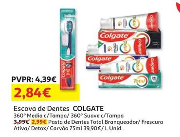 Oferta de Colgate - Escova De Dentes  por 2,84€ em Auchan