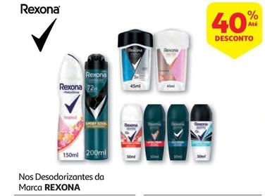 Oferta de Rexona - Nos Desodorizantes Da Marca em Auchan