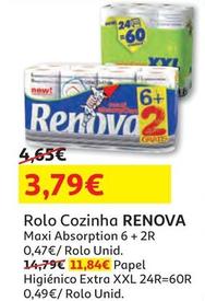 Oferta de Renova - Rolo Cozinha  por 3,79€ em Auchan