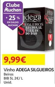 Oferta de Adega Silgueiros - Vinho  por 9,99€ em Auchan