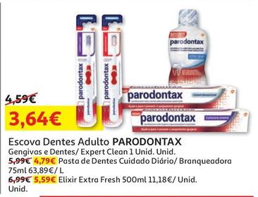 Oferta de Parodontax - Escova Dentes Adulto  por 3,64€ em Auchan