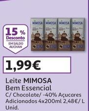 Oferta de Mimosa - Leite Bem Essencial por 1,99€ em Auchan