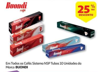 Oferta de Buondi - Em Todos os Cafés Sistema NSP Tubos 10 Unidades da Marcaem Auchan