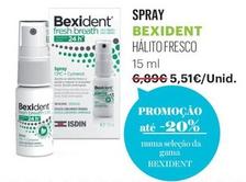 Oferta de Bexident - Spray por 5,51€ em Auchan